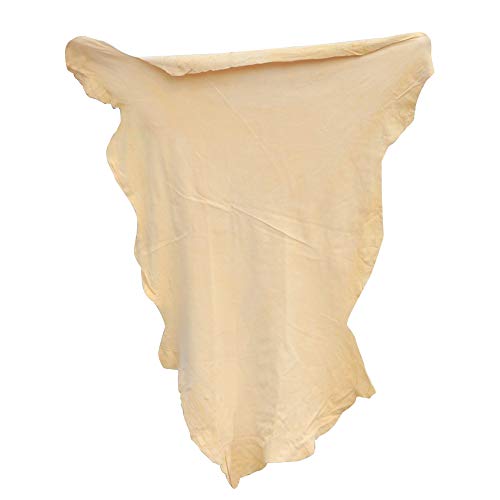 River Lake Chamois Drying Cloth Car Drying Towel Real Leather Super Absorbent Fast Drying Natural Chamois Car Wash Cloth Accessory (17.7" x 23.6")