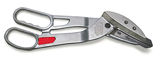 Midwest Tool & Cutlery MagSnips Replaceable Blade Snip - Left Cut Offset Vinyl Siding Cutting Sheers with 3.5" Cut Length & Magnesium Handles - MWT-2210