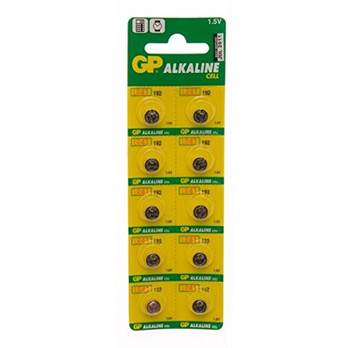 GP Batteries Gp192C10 Alkaline Coin Cell(10X)