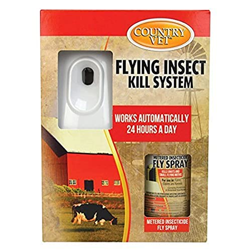 Country Vet Equine Automatic Flying Insect Control Kit (Case of 1)