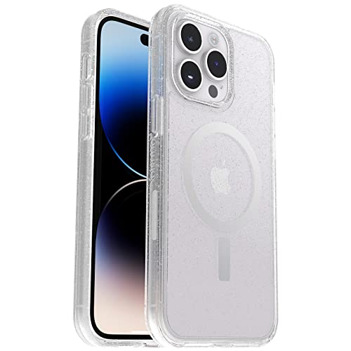 OtterBox SYMMETRY SERIES+ CLEAR Antimicrobial Case with MagSafe for iPhone 14 Pro Max (ONLY) - STARDUST (Clear/Glitter)