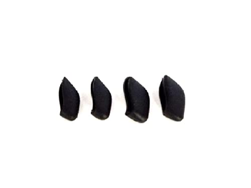 GALAXYLENSE Replacement Nose Pad Kits Ear Sock For Oakley Flak 2.0 Or Flak 2.0 XL Sunglasses Multiple Selection (Black Nose Pad)