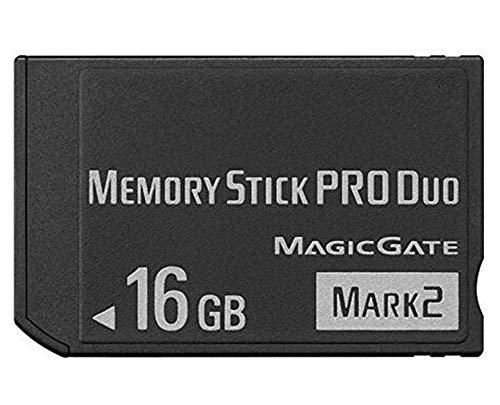 Huadawei 16GB MS(Mrak2) MemoryStick Pro Duo HX High Speed Memory Card for Sony PSP 1000 Accessories