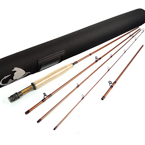 Aventik IM12 Nano 2 in1 Fly Fishing rods 9'2'' LW3/4 4pc into 106 LW3/4; 9 5/6 4pc into 104 LW5/6 Fast Action with Extra Extension Section Trout & Nymph Special (92 LW3/4 4 pc)