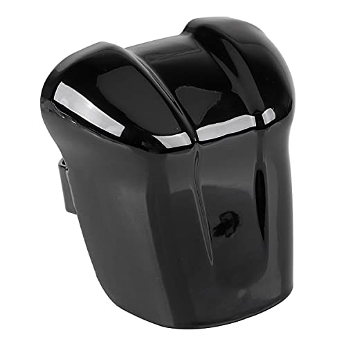 XMMT Vivid Black Waterfall Horn Cover Compatible For Harley Touring Electra Glide Street Glide Road Glide Ultra Classic 1995-2020