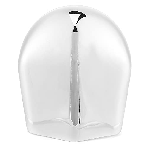 Horn Cover Motorcycle, Horn Cover Replacement Fit for Touring Models with Stock Horns 1993-2018(Silver)