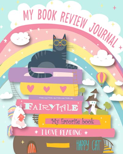 My Book Review Journal: A Reading Log for Girls - With Interactive Writing Prompts - Kids Ages 8-12 (Reading Log For Kids)