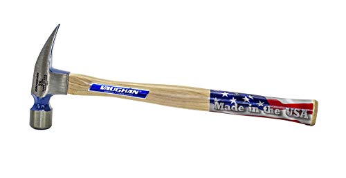Vaughan A6B 28-Ounce Super Framing Hammer with Milled Face and Hickory Handle