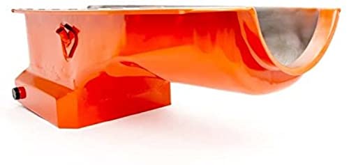 Racing Power Company R9729 Orange Drag Race Oil Pan for Big Block Chevy