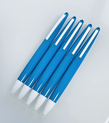 PEGLY Universal Touch Stylus Big Pen for Nintendo DSi XL LL Blue and White Color Package 5 Pieces