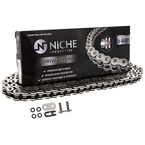 NICHE 525 Drive Chain 120 Links O-Ring With Connecting Master Link for Motorcycle ATV Dirt Bike