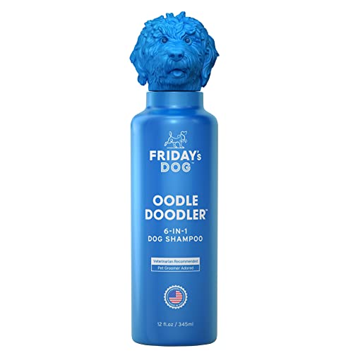 Fridays Dog Oodle Doodler | 6-in-1 Dog Shampoo | Cleans, Deodorizes, Moisturizes, Soothes, Protects, Nourishes | Healthy Coat | Naturally Derived | Gentle Formula | Cruelty Free | Citrus Yumberry