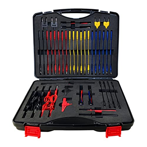 KINSANINC Automotive Circuit Test Leads Kit 90 Pieces with Carrying Case,Multi-Function Electric Tester Diagnostic Tool Wire Connectors Set