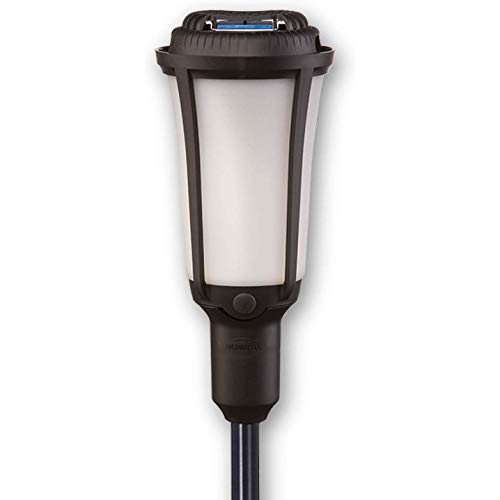 Thermacell Patio Shield Torch Mosquito Repeller; Adjustable Height; Effective Mosquito Repellent; No Candles or Flames; DEET-Free Citronella Torch Alternative; Includes 12-Hour Refill