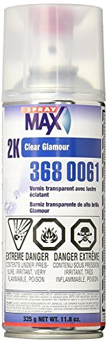Spray max USC 2k High Gloss Clearcoat Aerosol (4 PACK)