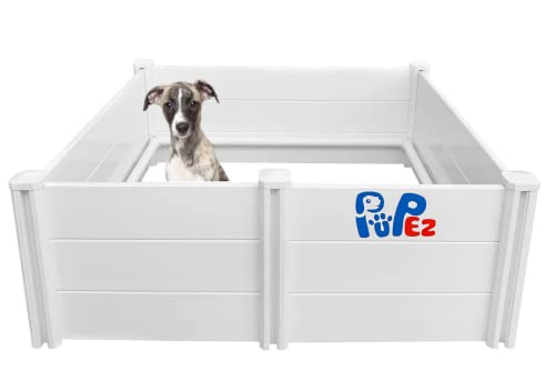 Whelping Box for Dogs | Veterinarian Approved | Medium Small Dogs Puppies | 36" x 36" x 18"