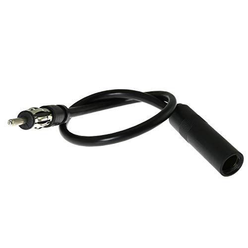 E-outstanding 1PC 23CM/9.06inch Male to Female Auto Antenna Adaptor Extension Cable for Vehicle Car AM/FM Radio