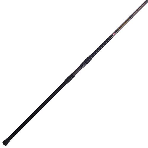 PENN 11 Squadron III Surf Conventional Casting Rod, 2-Piece Graphite Composite Fishing Rod, Titanium/Red/Gold