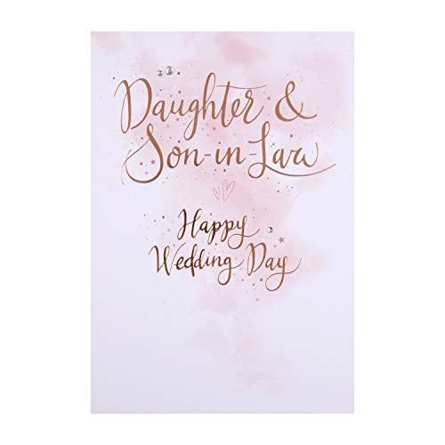 Wedding Congratulations Card for Daughter and Son-in-Law from Hallmark - Large Letter Size