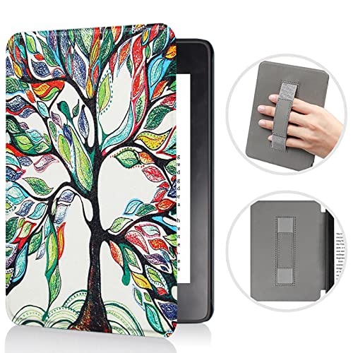 SCSVPN Case for Kindle 10th Generation - 2019 Release(Model No.: J9G29R) - Slim Premium PU Leather Smart 6 Cover with Hand Strap, Auto Sleep/Wake - [NOT Fit Kindle Paperwhite or Kindle Oasis]