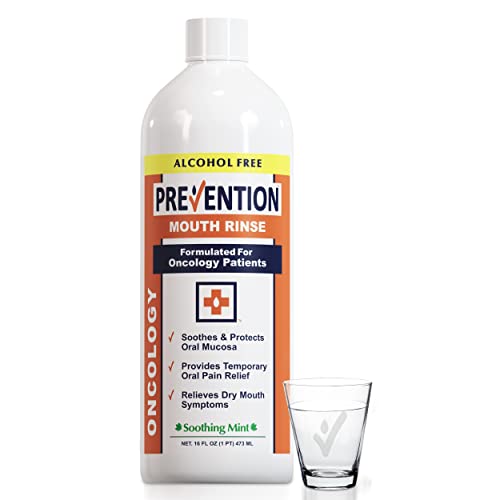 Prevention Oncology Mouthwash, Non-Alcohol, 16oz, Prevention Oncology Mouth Rinse | Alcohol Free - Specially Formulated for Patients Undergoing Oncology Treatment