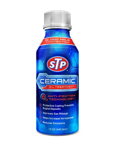 STP Ceramic Oil Treatment, Protective Coating and Anti-Friction Technology, 15 Oz (19387)