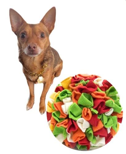 janeh Snuffle Ball Dogs  Interactive Feeding Ball for Pets, Food Reduces Boredom, Anxiety  Pet Foraging Ball for Mental Stimulation, Slow Eating, Interactive Dog Ball Toy