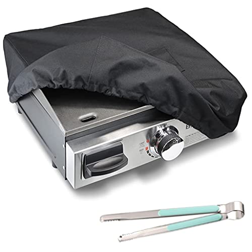 Heavy Duty Grill Griddle Cover Water Proof 600D Polyester Canvas Table Top Griddle Cover Designed for 17 inch Blackstone Griddle Without Griddle Hood