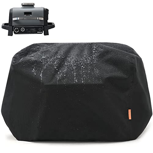 TRAVELIT Cover for Ninja Woodfire Outdoor Grill, Waterproof Grill Cover for Ninja OG701 Grill Smoker, Fade and UV Resistant Outdoor Grill Accessories Heavy-Duty BBQ Cover (Cover Only)