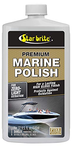 STAR BRITE Premium Marine Polish - Seals & Protects Gel Coat with a High Gloss Finish - 32 OZ (085732)