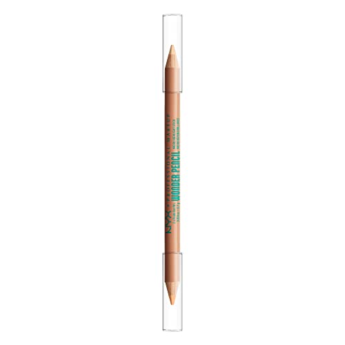 NYX PROFESSIONAL MAKEUP Wonder Pencil, Multi-Use Micro Highlighter & Concealer Stick - Medium