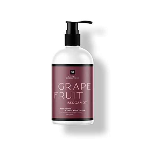 Natural Inspirations Grapefruit Bergamot Nourishing Hand + Body Lotion 12oz