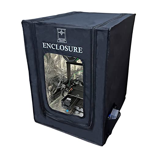 3D Printer Enclosure for Creality Ender 3/ Ender 3 Pro/Ender 3 V2-Fireproof & Dustproof Tent Constant Temperature Protective Cover for Anycubic Elegoo 3D Printers 25.6 21.6 29.5
