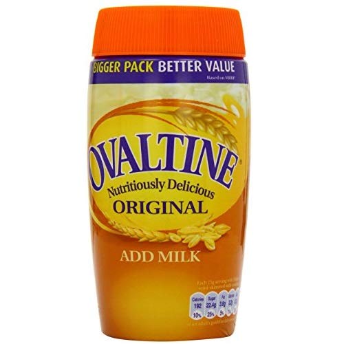 Ovaltine Original Add Milk Jar 500g - Pack of 2