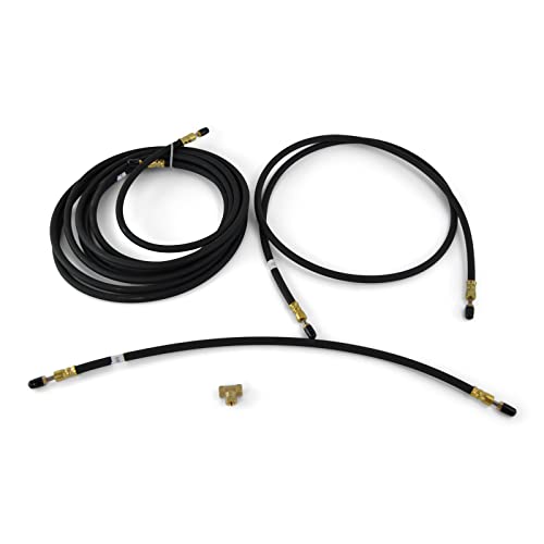 Sturdy Built Trailer Brake Line Kit 22ft Single Axle Rubber DOT Flex Hose Disc or Drum Brake