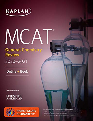 MCAT General Chemistry Review 2020-2021: Online + Book (Kaplan Test Prep)