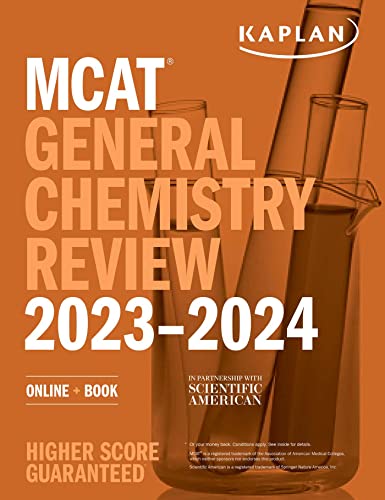 MCAT General Chemistry Review 2023-2024: Online + Book (Kaplan Test Prep)