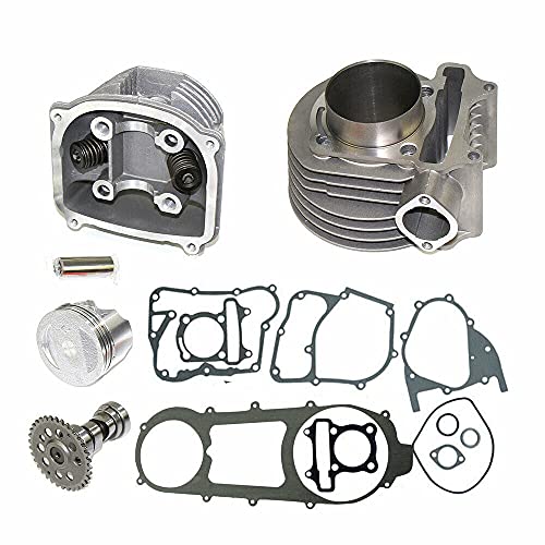 61MM 170-180CC Big Bore Piston Cylinder Kit Scooter ATV & Quad For GY6 170CC Scooter ATV 125cc 150cc USA STOCK