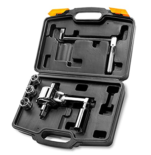 XtremepowerUS Torque Wrench Multiplier Lug Nut Labor Saving Wrench Remover Set (1/2" DR) w/Carrying Case