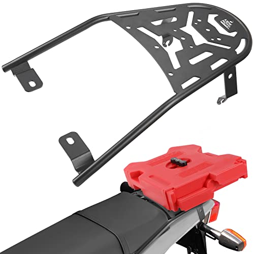 KEMIMOTO Motorcycle Rear Luggage Rack,Compatible with 1987-2023 Yamaha TW200 Rear Luggage Rack Carrier Rear Tail Storage Rack Enduro Luggage Rack 87-Present