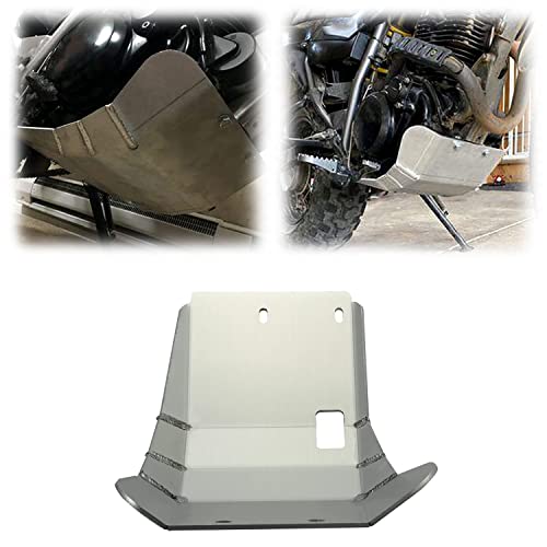 HECASA Aluminum Skid Plate Compatible with 1987-2023 Yamaha TW200