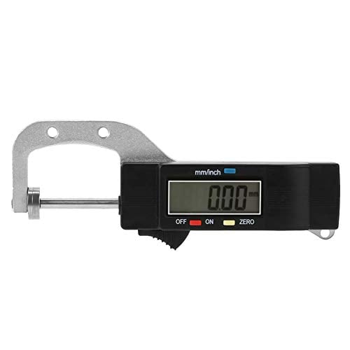 Hilitand Horizontal Thickness Gauge 0-25mm Electronic Digital Display Caliper Thickness Gauge Measuring Tool