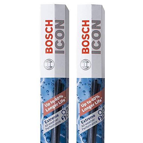 BOSCH 22A21A ICON Beam Wiper Blades - Driver and Passenger Side - Set of 2 Blades (22A & 21A)