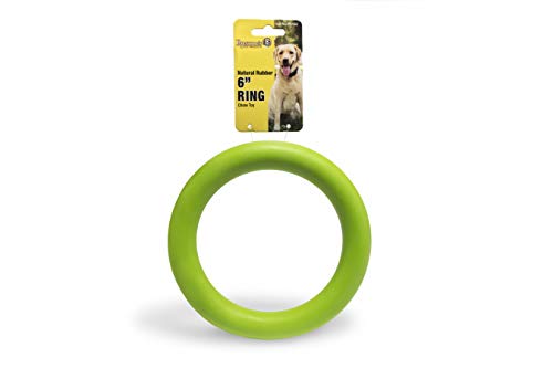 Roscoe's Pet Products Natural Rubber Ring Chew Toy. Safe and Non-Toxic.