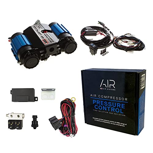 ARB CKMTA12 High Performance 12 Volt On-Board Air Compressor with 0830001 Smart Pressure Control Tire Inflation and Deflation System for ARB Air Lockers Locking Differentials