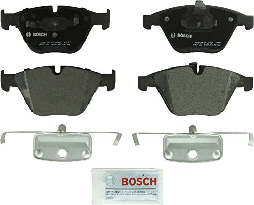 BOSCH BP918 QuietCast Premium Semi-Metallic Disc Brake Pads - Compatible With Select BMW 335xi, 525i, 528i, 530xi, 535i, 545i, 550i, 645Ci, 650i, 745i, 750i, 750, 760i, 760Li, M3, Z4 + More; FRONT