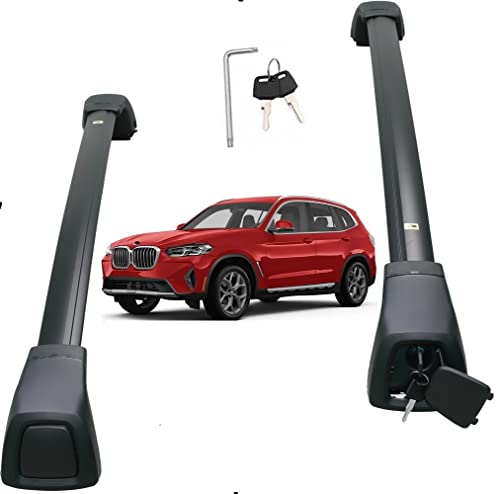 SAREMAS Customized Cargo Rack for BMW X3 G01 2018-2022 2023 Roof Rack Cross Bars Luggage Carrier Rail Lockable