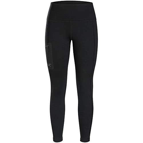 Arc'teryx Rho Heavyweight Bottom Women's | Warm Polartec Stretch Fleece Base Layer | Black, Medium