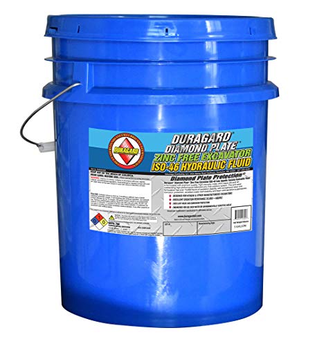 Duragard ISO-46 ZF Biodegradable Zinc Free Hydraulic Fluid, 5 Gallon, Pail (Mobil DTE 10 Excel 46 Replacement)