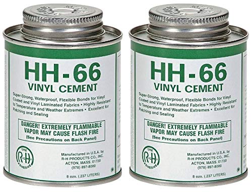 RH Adhesives RH 8oz RHA-HH66-8OZ-2PK Cement, Clear